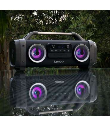 Bluetooth kõlar Lenco SPR100BK, black