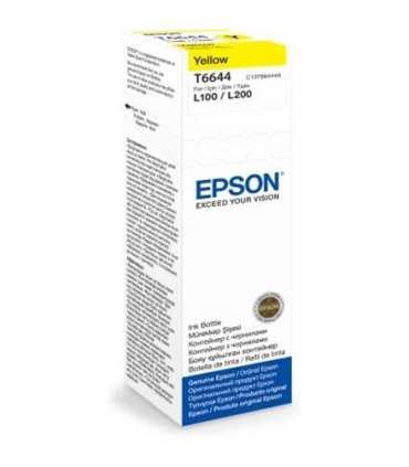 Epson T6644 Ink bottle 70ml Ink Cartridge, Yellow
