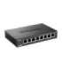 D-Link Ethernet Switch DES-108/E	 Unmanaged, Desktop, 10/100 Mbps (RJ-45) ports quantity 8