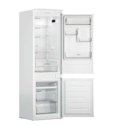 INDESIT Refrigerator INC18 T111 Energy efficiency class F, Built-in, Combi, Height 177 cm, No Frost system, Fridge net capacity