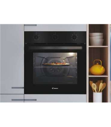 Candy Oven FIDC N602	 65 L, Electric, Manual, Mechanical control, Height 59.5 cm, Width 59.5 cm, Black