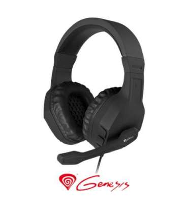 Genesis Built-in microphone, Black,  Gaming Headset Argon 200, NSG-0902, Wired