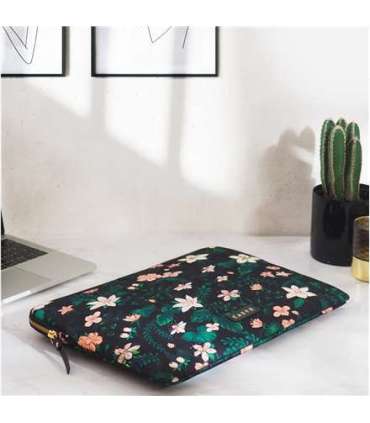 Casyx for MacBook SLVS-000021 Fits up to size 13 ”/14 ", Sleeve, Glowing Forest, Waterproof