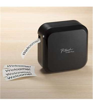 Brother Label Printer P-touch CUBE Plus PT-P710BT  Mono, Thermal, Label Printer, Wi-Fi, Black