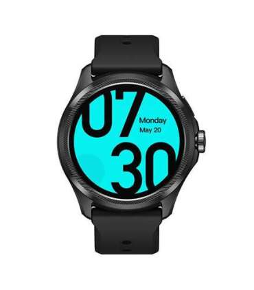 TicWatch Pro 5 GPS Obsidian Elite Edition 1.43", Smart watch, NFC, GPS (satellite), OLED, Touchscreen, Heart rate monitor, Activ