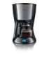 Philips Daily Collection Coffee maker HD7459/20 With glass jug With timer Black & metal