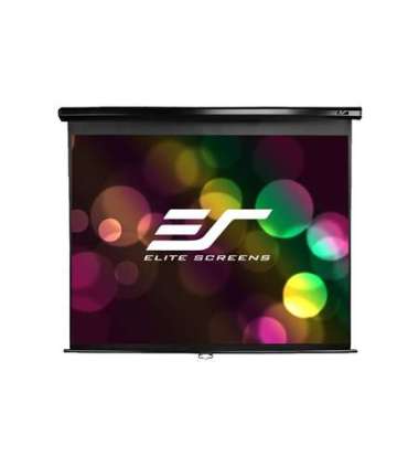 Elite Screens Manual Series M128UWX Diagonal 128 ", 16:10, Viewable screen width (W) 275 cm, Black