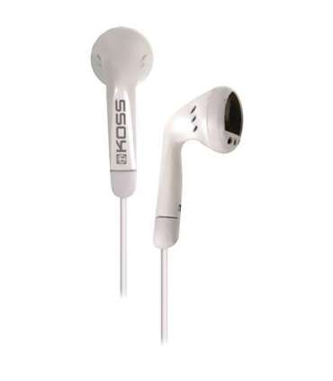 Koss Headphones KE5w Wired, In-ear, 3.5 mm, White