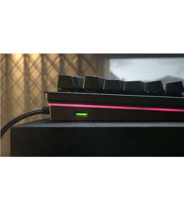 Razer Huntsman V2, Optical Gaming Keyboard, RGB LED light, RU, Black, Wired