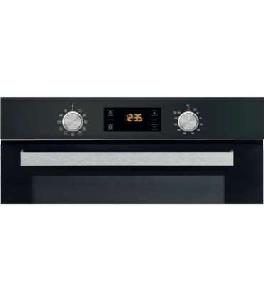 Hotpoint Oven FA5 841 JH BL HA 71 L, Electric, Hydrolytic, Knobs and electronic, Height 59.5 cm, Width 59.5 cm, Black