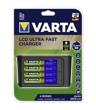 Akupatarei laadija Varta 57675 AA/AAA+4*AA 2500mAh