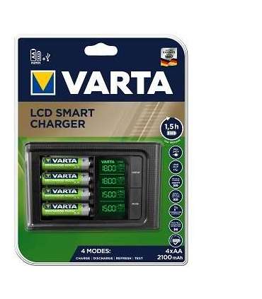 Akupatarei laadija Varta LCD 57674 AA/AAA+4*AA 2100mAh