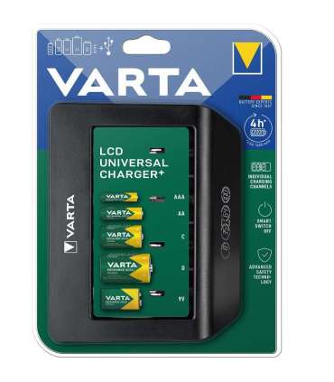 Akupatarei laadija Varta LCD 57688 NiMH Universaalne