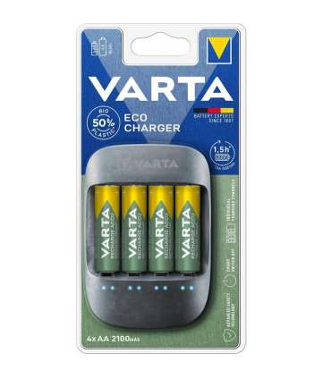 Akupatarei laadija Varta ECO 57680 NiMH AA/AAA +4xAA akud