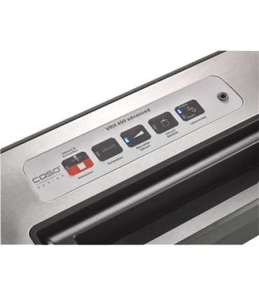 Caso Bar Vacuum sealer VRH 490 advanced Power 110 W, Temperature control, Black/Stainless steel