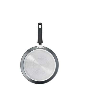 TEFAL Pancake Pan G2703872 Easy Chef Crepe, Diameter 25 cm, Suitable for induction hob, Fixed handle, Black