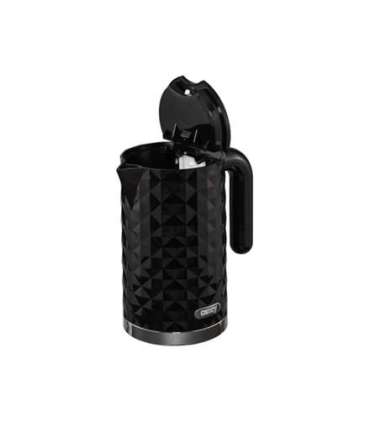 Camry CR 1269  Standard kettle, Plastic, Black, 2200 W, 360° rotational base, 1.7 L