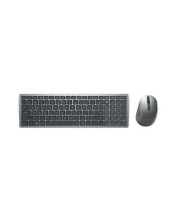 Dell KM7120W Keyboard and Mouse Set, Wireless, Batteries included, NORD, Titan Gray