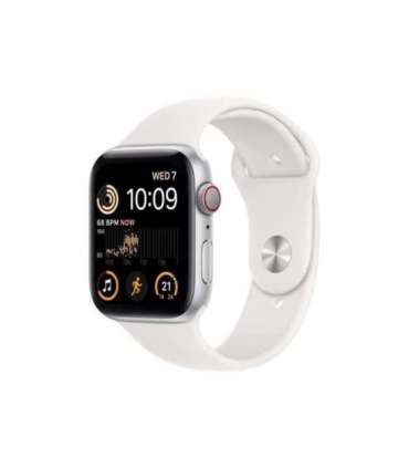 Apple Watch SE MNQ23EL/A 44mm, GPS (satellite), Retina LTPO OLED, Touchscreen, Heart rate monitor, Waterproof, Bluetooth, Wi-Fi,