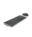 Dell Keyboard and Mouse KM7120W Keyboard and Mouse Set, Wireless, Batteries included, RU, Titan Gray