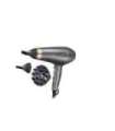 Remington Hair Dryer AC8820 2200 W, Number of temperature settings 3, Ionic function, Diffuser nozzle, Silver