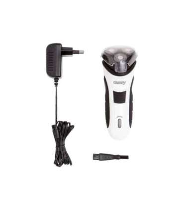 Shaver Camry CR 2915 Charging time 8 h, Number of shaver heads/blades 3, White/Black