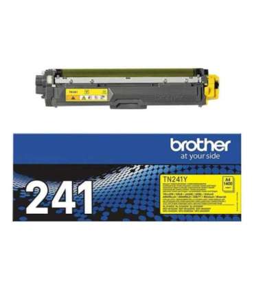Brother TN-241Y Toner Cartridge, Yellow