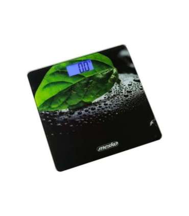 Mesko Bathroom scales MS 8149 Maximum weight (capacity) 150 kg, Accuracy 100 g, Black/ green