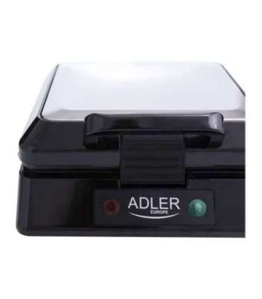 Adler Waffle maker AD 3036 1500 W, Number of pastry 4, Belgium, Black