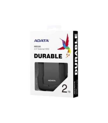 ADATA HD330 2000 GB, 2.5 ", USB 3.1, Black