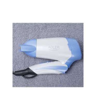 Adler Hair Dryer AD 2222	 Foldable handle, 1200 W, White/blue