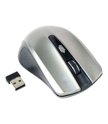 Gembird Mouse MUSW-4B-04-BG Standard, No,  Black/ Space Grey, Wireless, No, Wireless connection