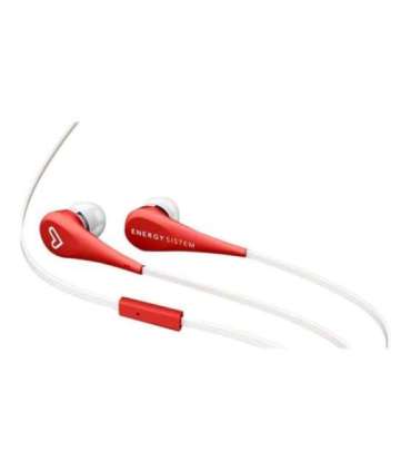 Energy Sistem Earphones Style 1+ 3.5 mm, In-ear/Ear-hook, Microphone, Red