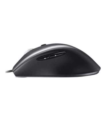 Logitech Advanced Corded Mouse M500s Optical Mouse, Wired, Black