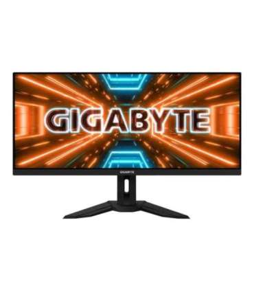 Gigabyte Gaming Monitor M34WQ-EK 34 ", IPS, WQHD, 3440 x 1440, 21:9, 1 ms, 400 cd/m², HDMI ports quantity 2, 144 Hz