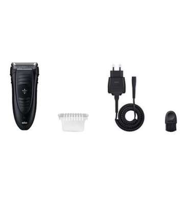 Braun Shaver Series One 170s  Mains powered, Number of shaver heads/blades 1, Black