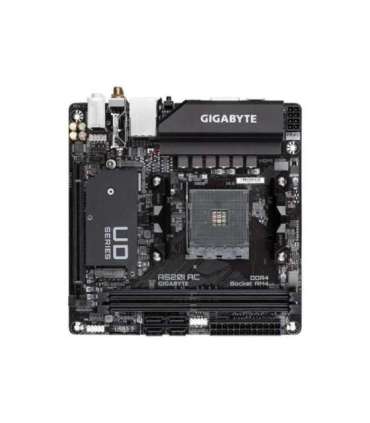 Gigabyte A520I AC Processor family AMD, Processor socket AM4, DDR4 DIMM, Memory slots 2, Number of SATA connectors 4, Chipset AM