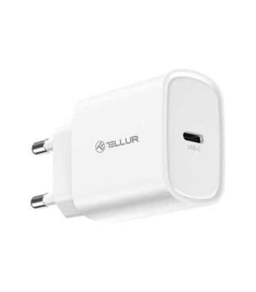 Tellur 20W USB-C PD wall charger white