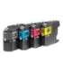 Brother LC-125XL/127XL Multipack Ink Cartridge, Black, Cyan, Magenta, Yellow
