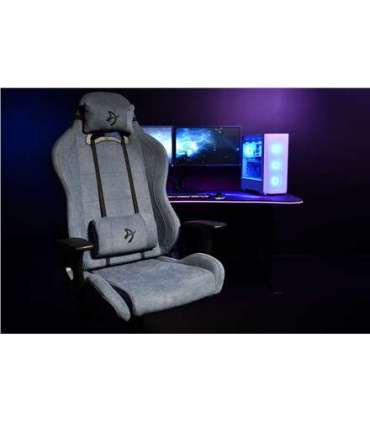Arozzi Torretta SoftFabric Gaming Chair - Blue Arozzi