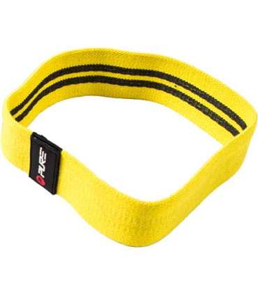 Pure2Improve Textile Resistance Band Light 45 kg, Yellow, 100% Polyester