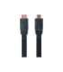 Cablexpert 3 m m, Black, HDMI male-male flat cable