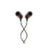 Marley Earbuds Smile Jamaica 3.5 mm, Signature Black, Built-in microphone