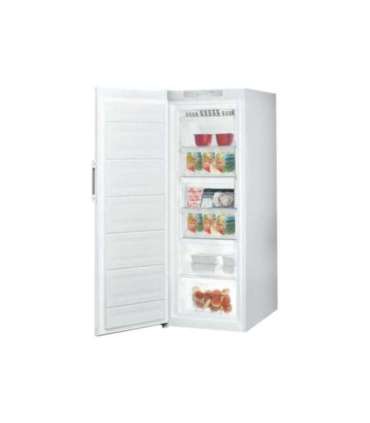 INDESIT Freezer UI6 F1T W1 Energy efficiency class F, Upright, Free standing, Height 167  cm, Total net capacity 233 L, No Frost