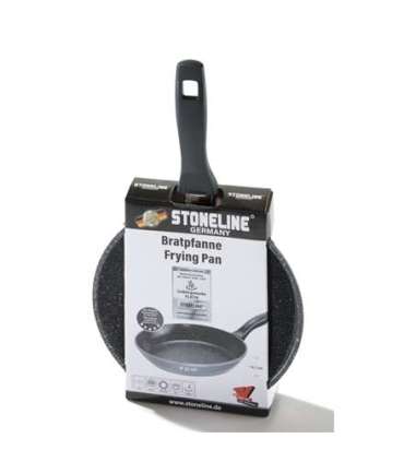 Stoneline Pan 6841 Frying, Diameter 24 cm, Suitable for induction hob, Fixed handle, Anthracite