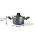 Stoneline Cooking pot 6741 2 L, 18 cm, die-cast aluminium, Grey, Lid included