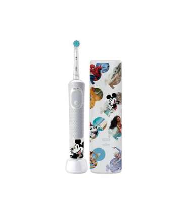 Oral-B Electric Toothbrush with Travel Case Vitality PRO Kids Disney 100 Rechargeable For kids Number of brush heads included 1