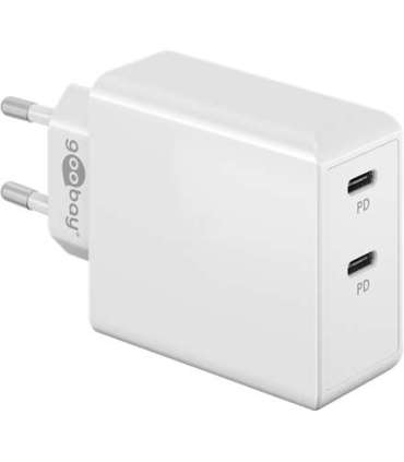 Goobay Dual USB-C PD Fast Charger (36 W) 61758