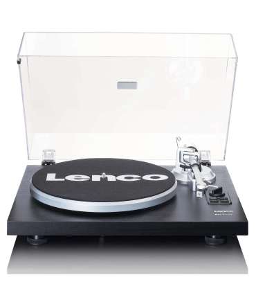 Hi-Fi vinüülplaadimängija väliste kõlaritega Lenco LS500BK must