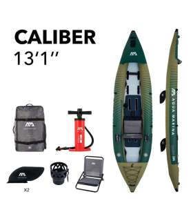 Two-seat inflatable kayak Aqua Marina Caliber 398x98 cm CA-398